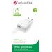 Cellularline Reislader kit 10W/2A micro-usb Huawei & andere wit