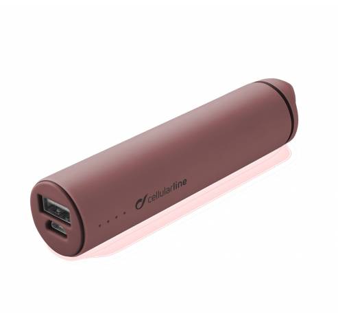 Power bank hiver 2200mAh rouge  Cellularline