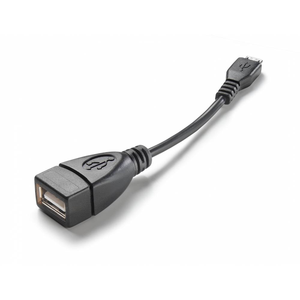 Cellularline USB-kabel Adapter usb OTG zwart