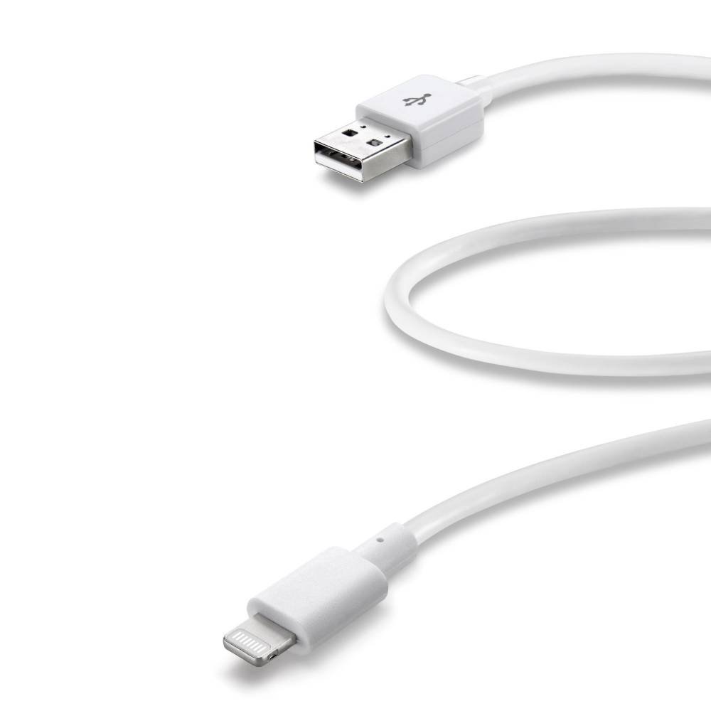 Cellularline USB-kabel Data kabel usb Apple lightning snel laden 60cm wit