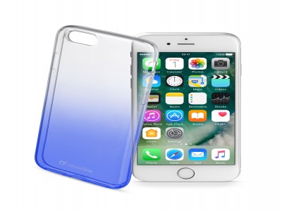 iPhone SE (2020)/8/7 cover shadow blauw