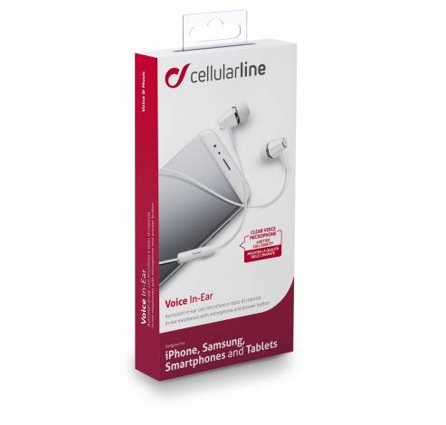 In-ear HPH stereo wit  Cellularline