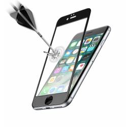 iPhone 8/7 screen protector gehard glas capsule zwart 