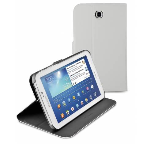 Samsung Galaxy Tab 3 7.0 tasje slim stand wit  Cellularline