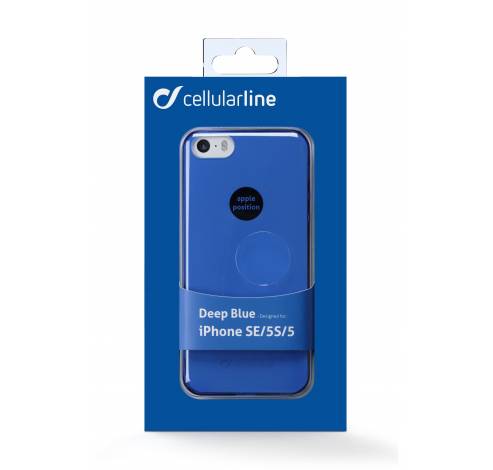 iPhone SE/5s/5 cover color blauw  Cellularline