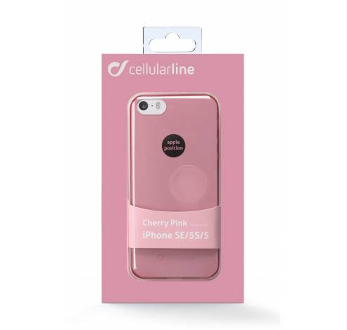 iPhone SE/5s/5 cover color roze  Cellularline