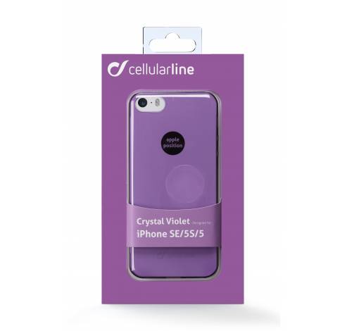 iPhone SE/5s/5 cover color violet  Cellularline