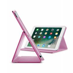 iPad (2017) 9.7" tasje slim stand roze 