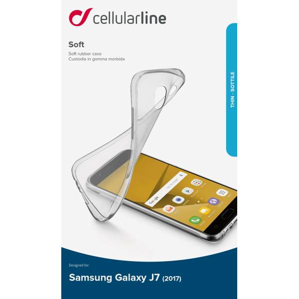 Samsung Galaxy J7 (2017) cover soft transparant 