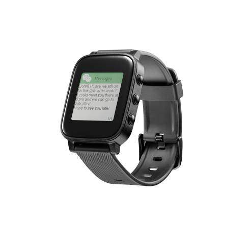 Smartwatch  BT hartslag monitor zwart  Cellularline