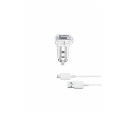 Autolader kit 15W micro-usb Samsung adaptive wit Cellularline