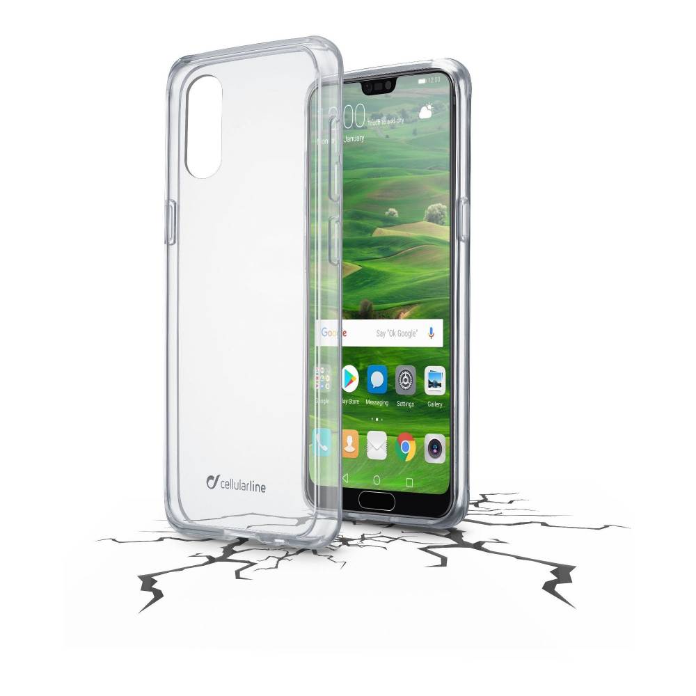 Huawei P20 hoesje clear duo transparant 