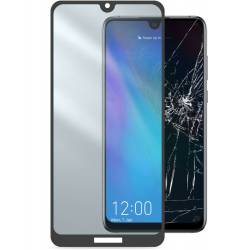 Huawei Y7 (2019) SP gehard glas capsule zwart 