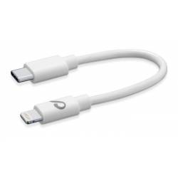 Usb kabel usb-c to Apple lightning 15cm wit 
