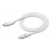 Cellularline Usb kabel usb-c to Apple lightning 60cm wit