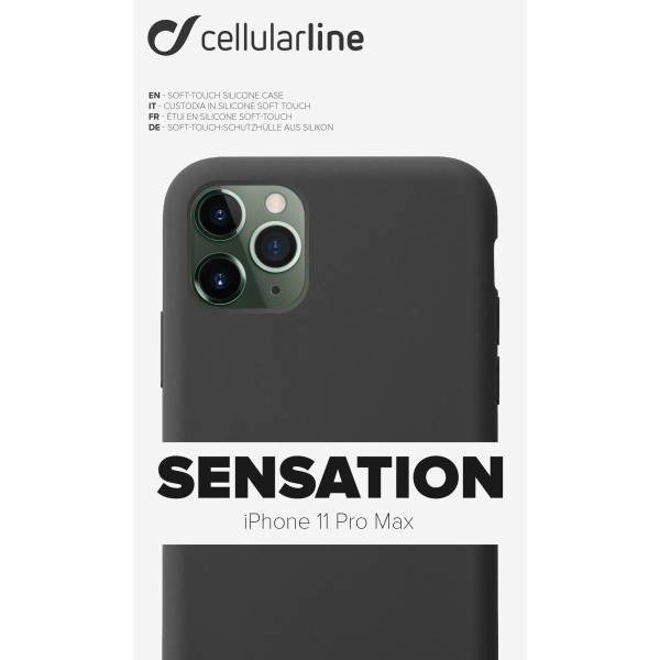 iPhone 11 Pro Max hoesje sensation zwart 