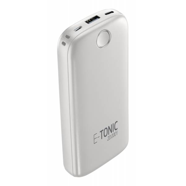 Cellularline Draagbare lader e-tonic 20000mAh wit