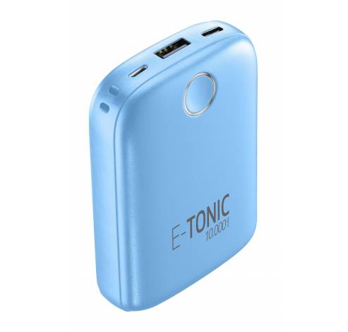 Draagbare lader e-tonic 10000mAh blauw  Cellularline
