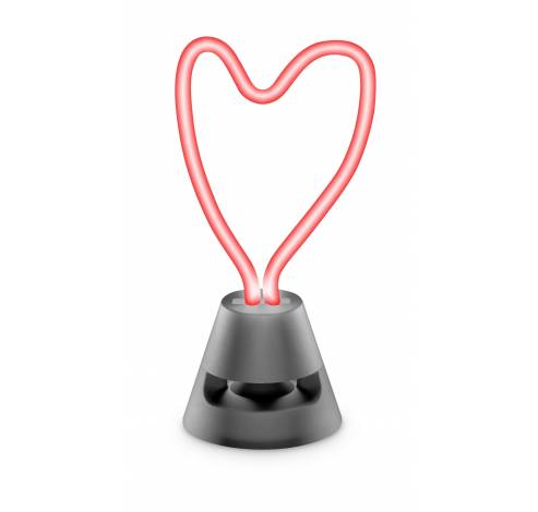 Neon beat LED speaker heart  Cellularline