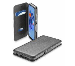 Huawei P20 Lite (2019) hoesje book clutch zwart Cellularline