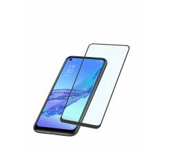 Oppo A53 SP gehard glas capsule zwart Cellularline
