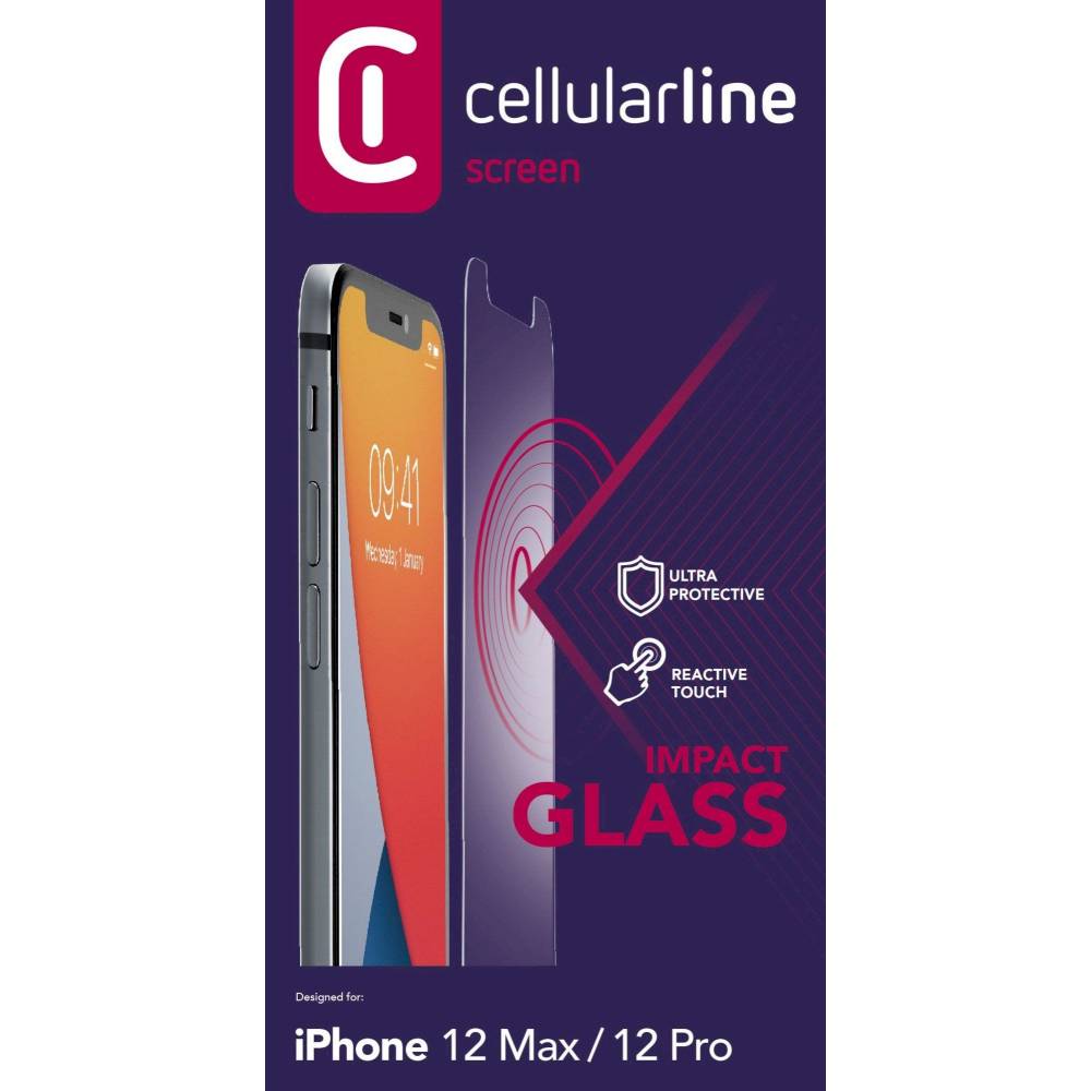 iPhone 12/12 Pro SP gehard glas transparant 