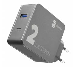 Reislader kit multipower 2 combo plus 48W usb-c laptop/MacBook/Smartphone Cellularline