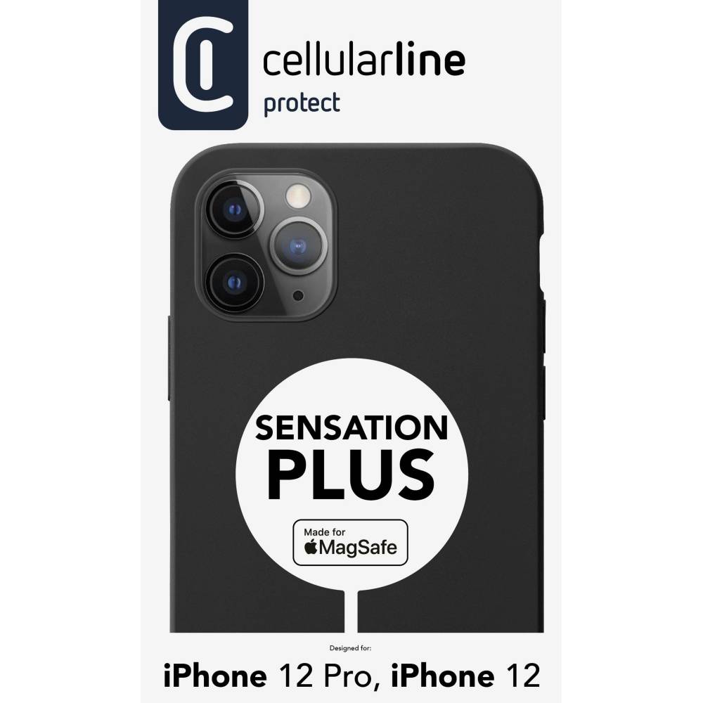 iPhone 12/12 Pro hoesje sensation plus MagSafe zwart 