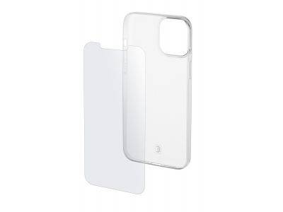 iPhone 13 starter kit transparant hoesje SP gehard glas