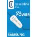 Cellularline Autolader usb 25W usb-c super fast charge wit Cellularline Autolader usb 25W usb-c super fast charge wit