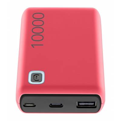 Draagbare lader 10000mAh Essence Roze Cellularline