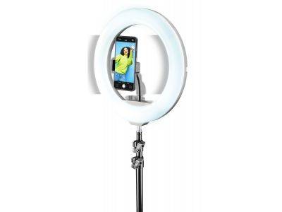 Selfie ring pro vlogging vloerstatief tripod 13&quot; LED-lamp zwart