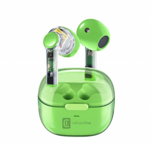 Fine in-ear BT HPH TWS groen  Cellularline