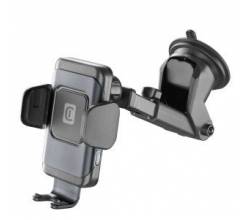 Autohouder hug air draadloos laden 10W zwart Cellularline