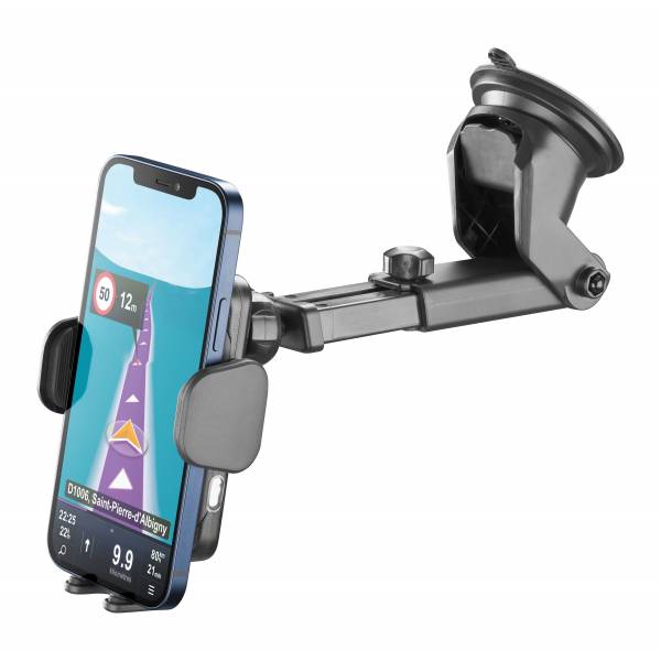 Cellularline Autohouder hug air draadloos opladen 15W zwart