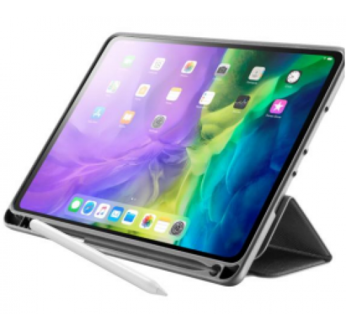 iPad 10.9" (2022) Hoesje Folio pencil slot zwart  Cellularline