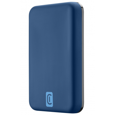 Draadloze powerbank MAG 5000 Magsafe Blauw  Cellularline