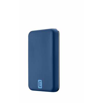 Draadloze powerbank MAG 5000 Magsafe Blauw  Cellularline