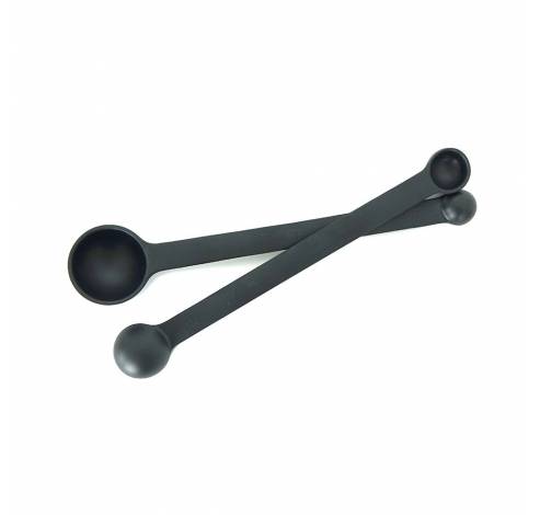 Pronto Measuring Spoon Set Black  Biobu by Ekobo