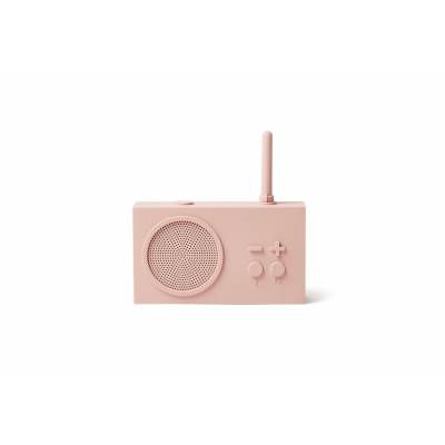 TYKHO 3 FM-radio Bluetooth Speaker Roze  Lexon