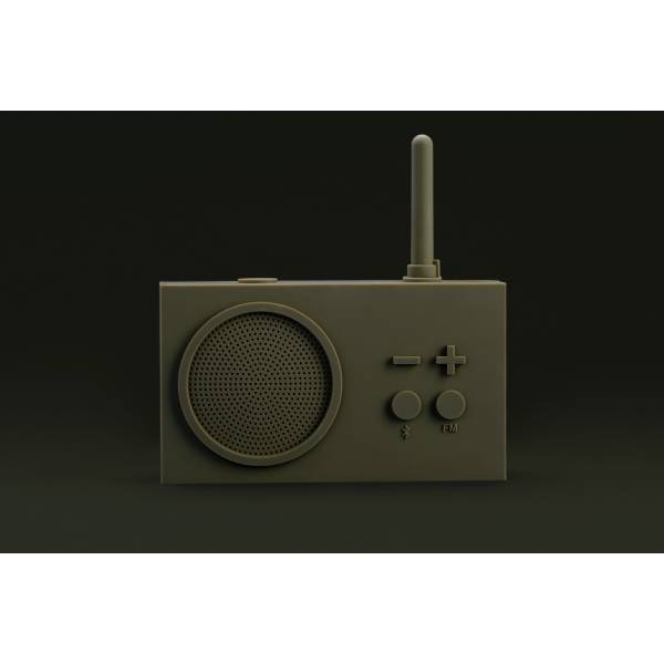 TYKHO 3 FM-radio Bluetooth speaker Kaki 