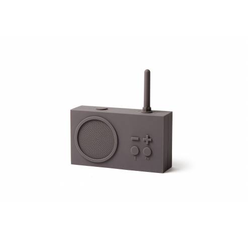 TYKHO 3 FM-radio Bluetooth speaker Taupe grijs  Lexon
