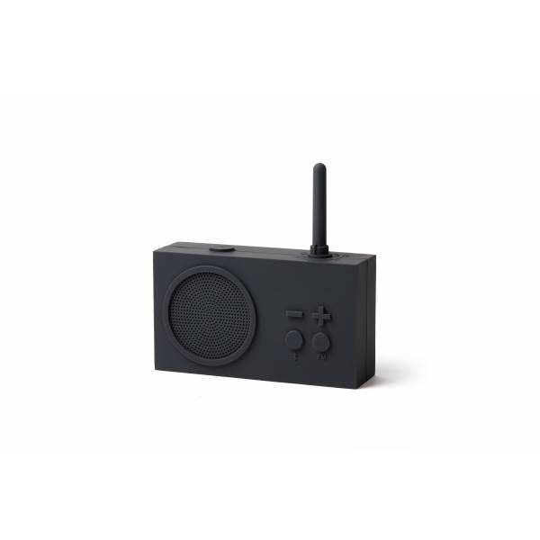 TYKHO 3 FM-radio Bluetooth Speaker Donkergrijs 