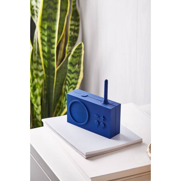 TYKHO 3 FM-radio Bluetooth Speaker Donkerblauw 