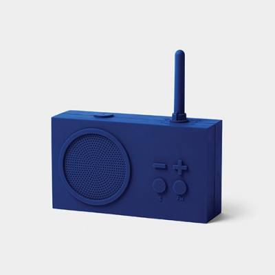 TYKHO 3 FM-radio Bluetooth Speaker Donkerblauw  Lexon