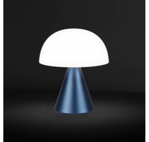 MINA M Middelgrote draagbare LED-lamp Dark Blue  Lexon