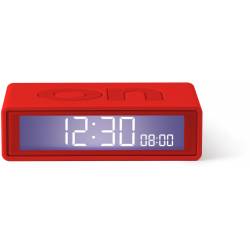 Lexon Flip+ Travel Clock Omkeerbare wekker Rood 
