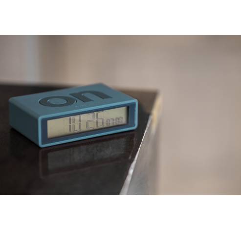 Flip+ Travel Clock Omkeerbare wekker Duck Blue  Lexon