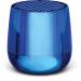 Mino+ Chrome Bluetooth Speaker Metallic Blauw 