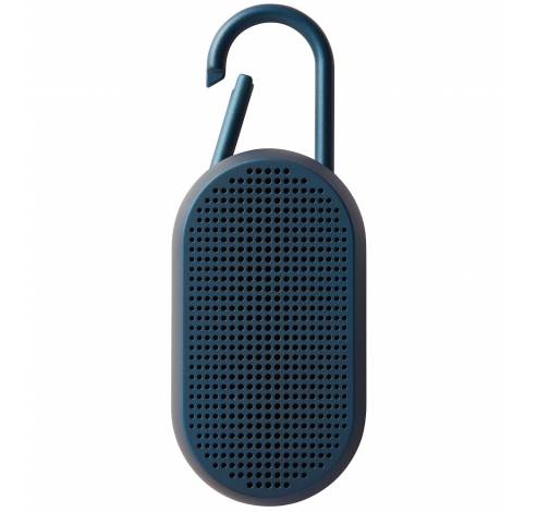 camouflage Antecedent Bij elkaar passen Mino T Bluetooth speaker met karabijnhaak Donkerblauw